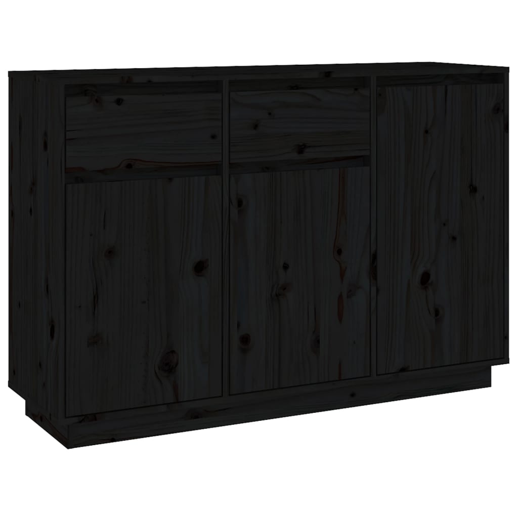 Dressoir 110x34x75 cm massief grenenhout