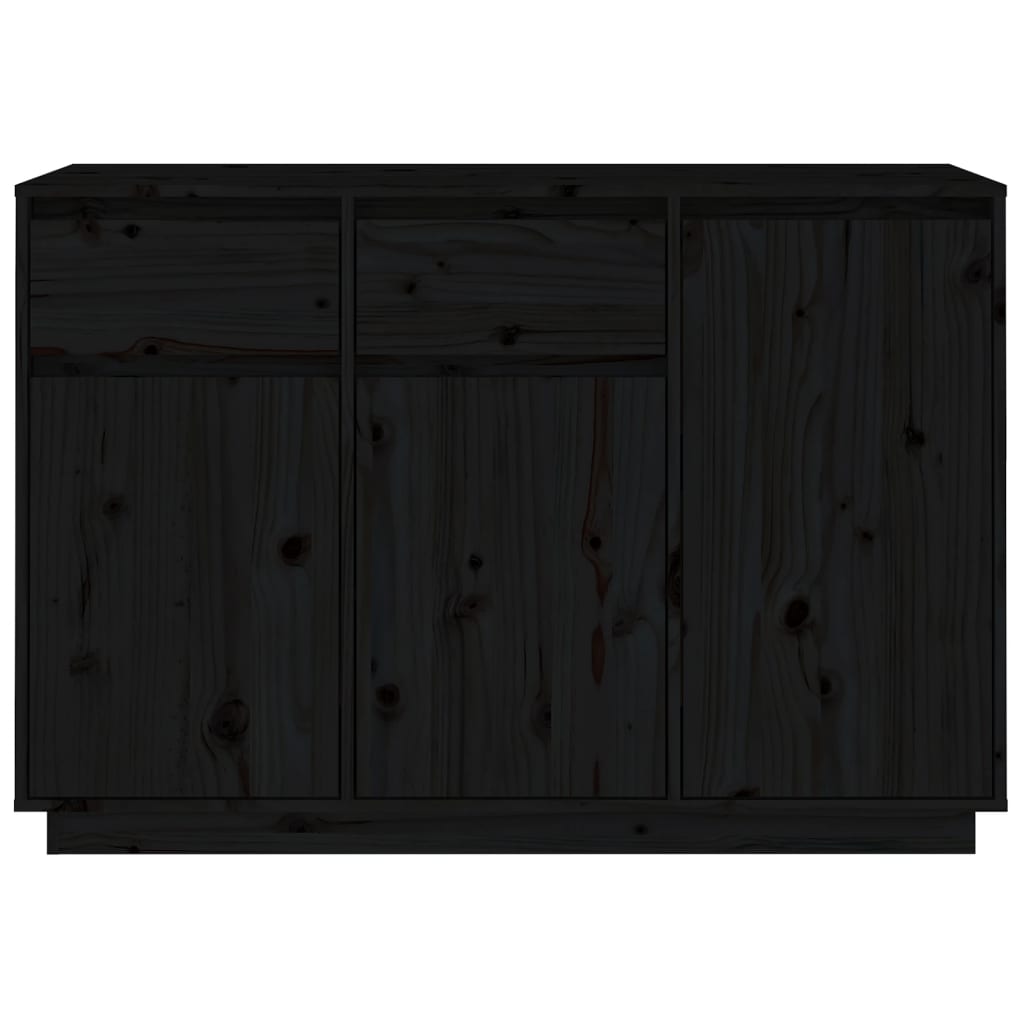 Dressoir 110x34x75 cm massief grenenhout