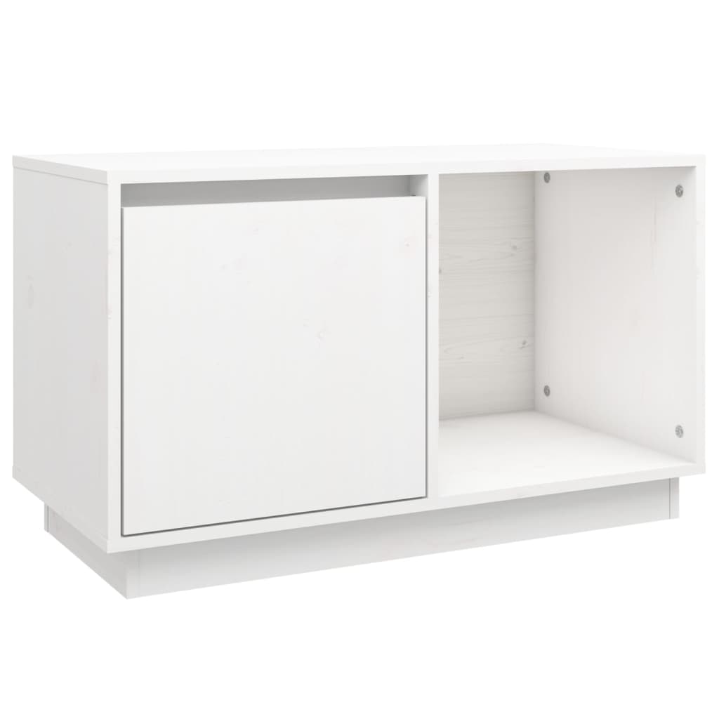 Tv-meubel 74x35x44 cm massief grenenhout