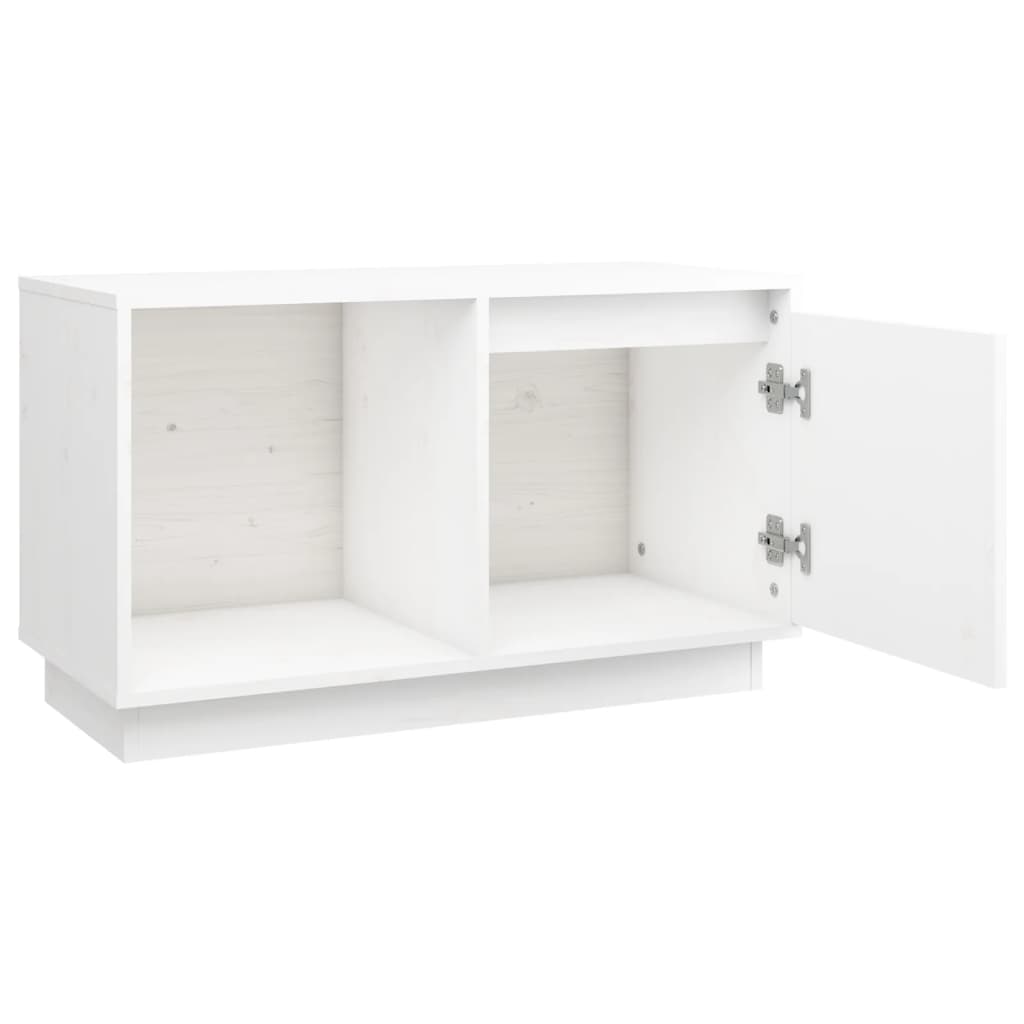 Tv-meubel 74x35x44 cm massief grenenhout