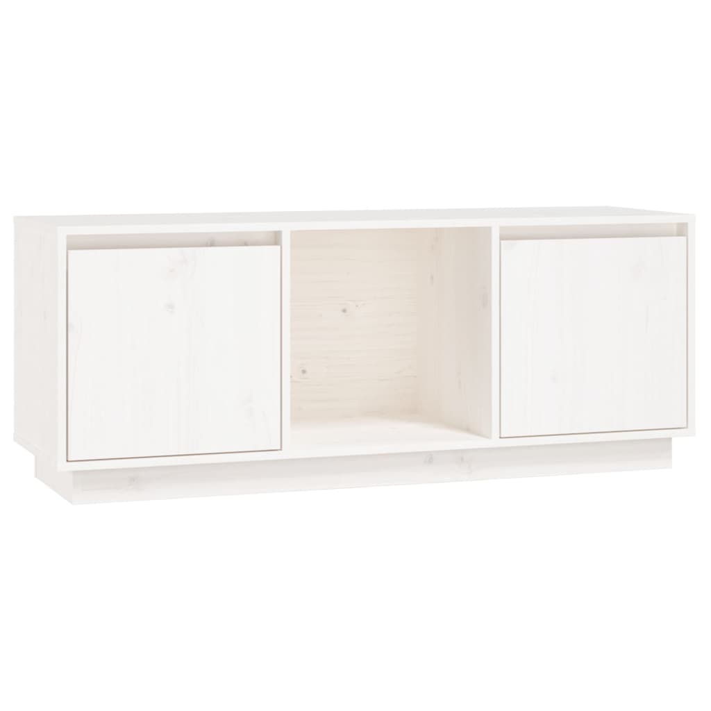 Tv-meubel 110,5x35x44 cm massief grenenhout