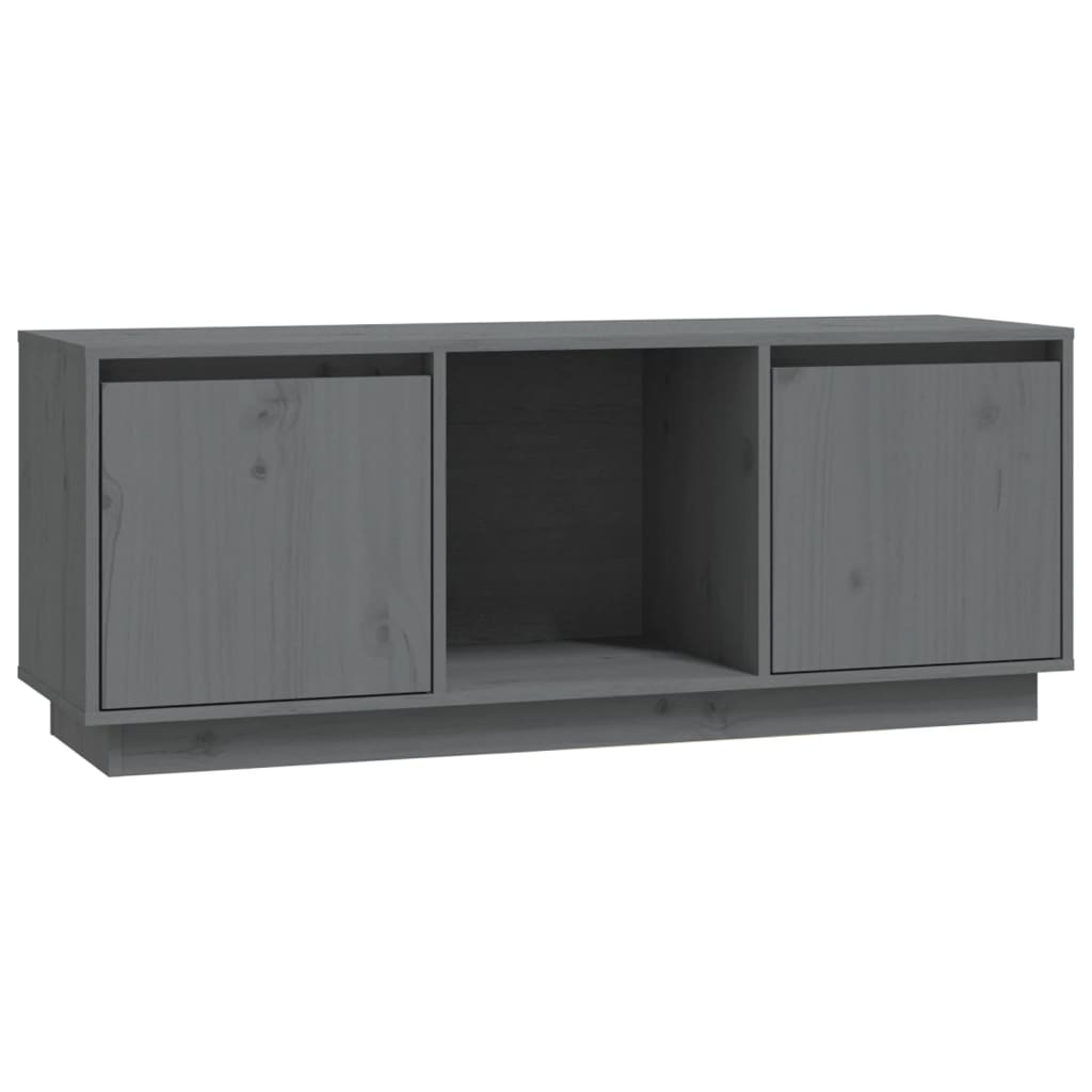 Tv-meubel 110,5x35x44 cm massief grenenhout