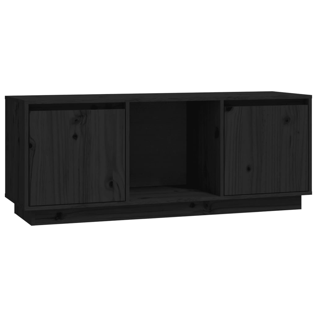 Tv-meubel 110,5x35x44 cm massief grenenhout