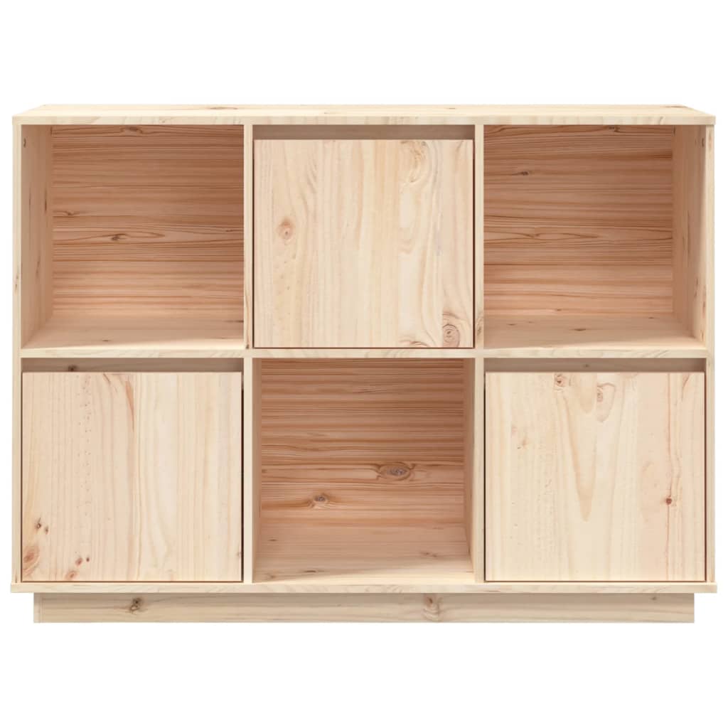 Dressoir 110,5x35x80 cm massief grenenhout