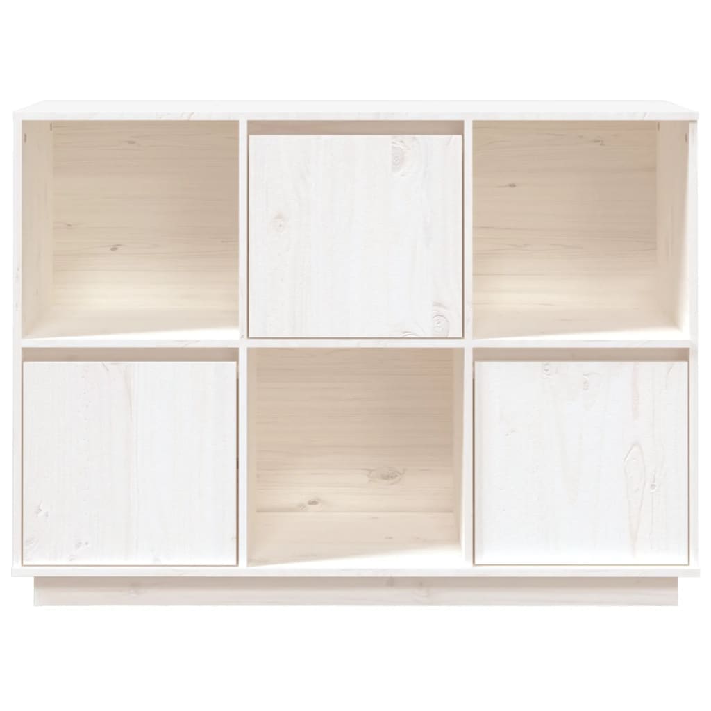 Dressoir 110,5x35x80 cm massief grenenhout