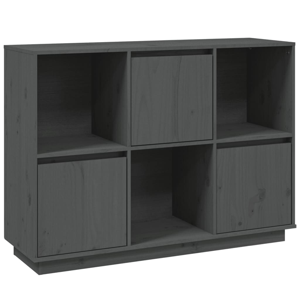 Dressoir 110,5x35x80 cm massief grenenhout