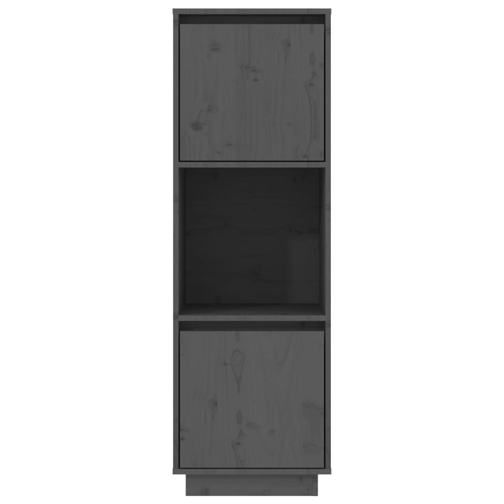 Hoge kast 38x35x117 cm massief grenenhout