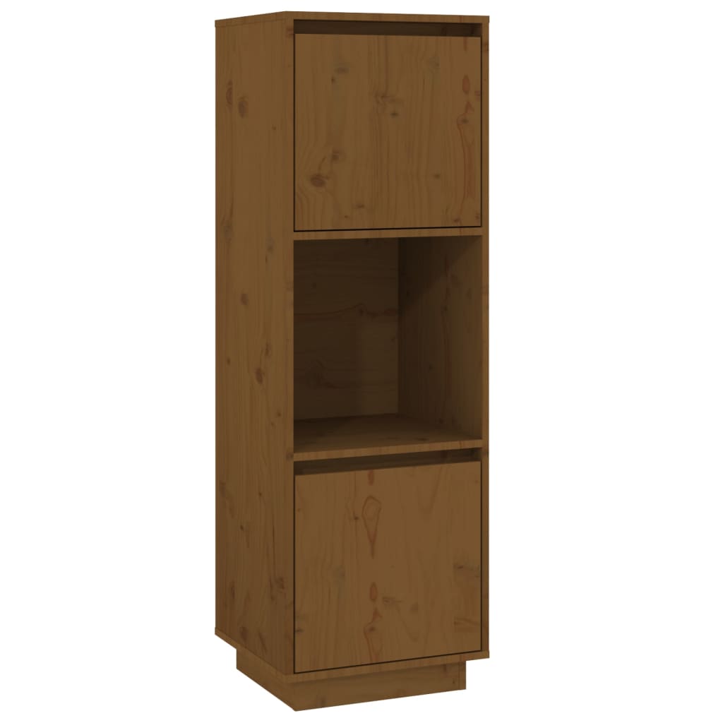 Hoge kast 38x35x117 cm massief grenenhout