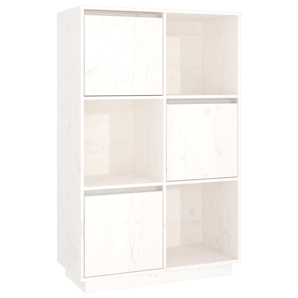 Hoge kast 74x35x117 cm massief grenenhout