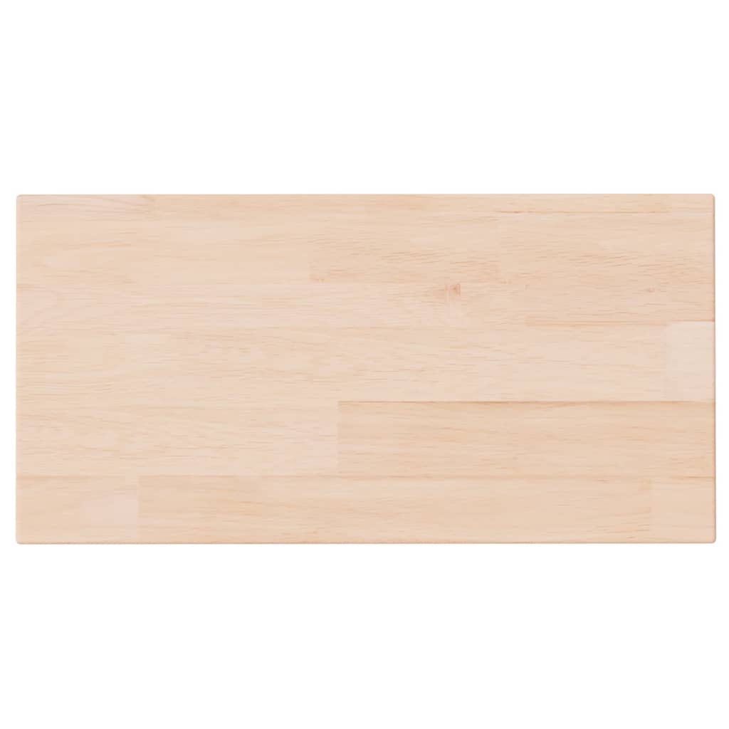 Plank 40x20x1,5 cm onbehandeld massief eikenhout