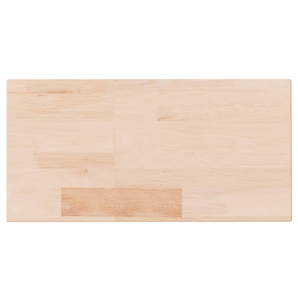 Plank 40x20x2,5 cm onbehandeld massief eikenhout