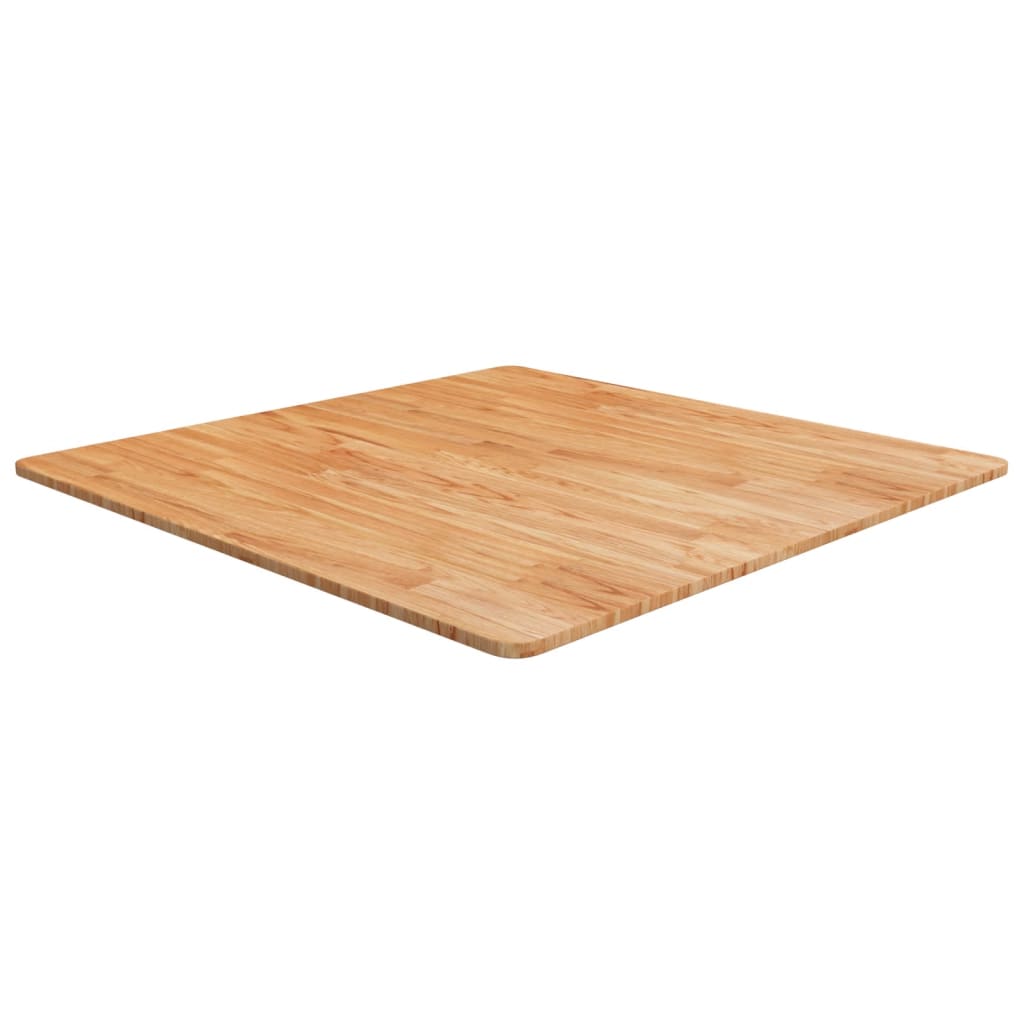 Tafelblad vierkant 40x40x2,5cm massief eiken