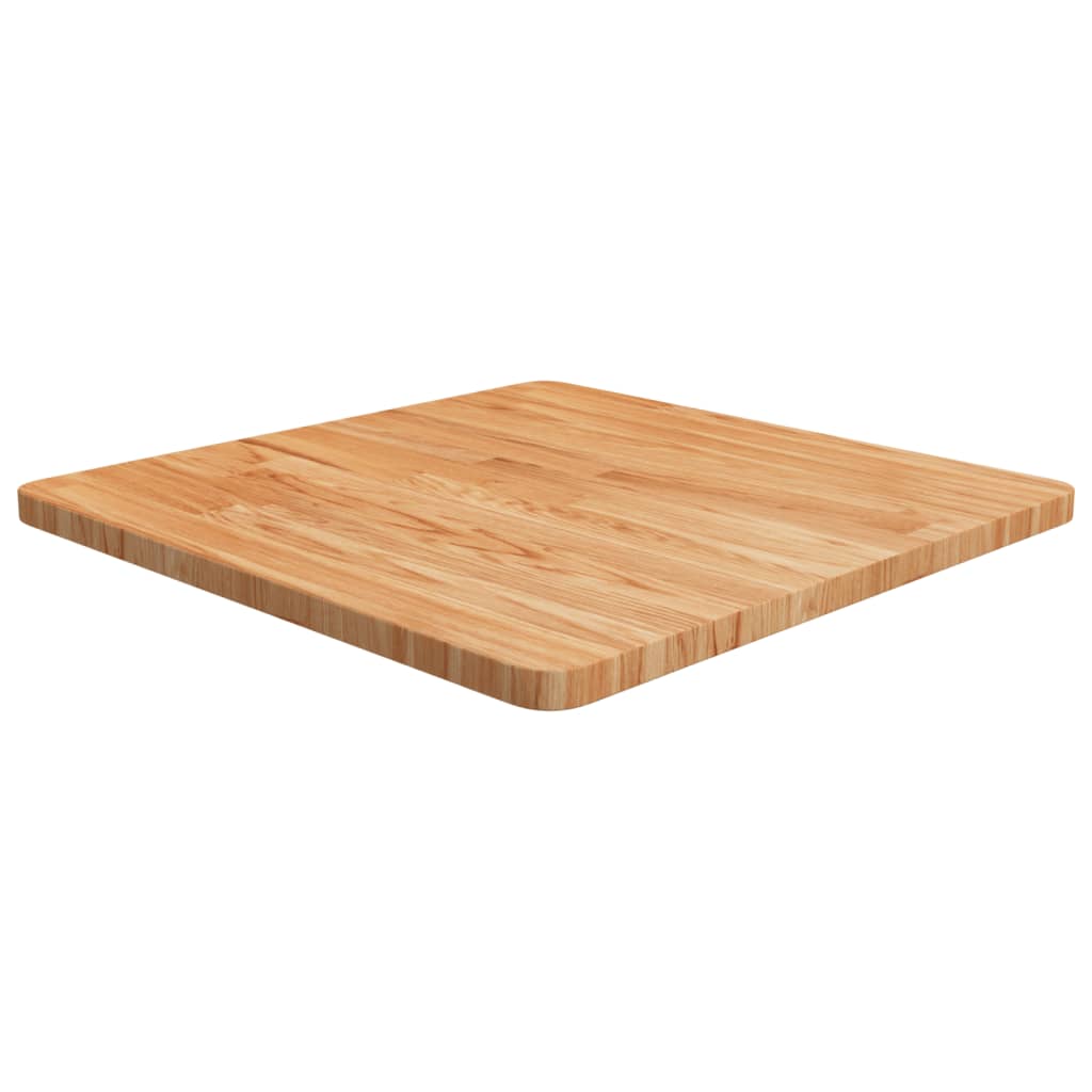 Tafelblad vierkant 40x40x2,5cm massief eiken