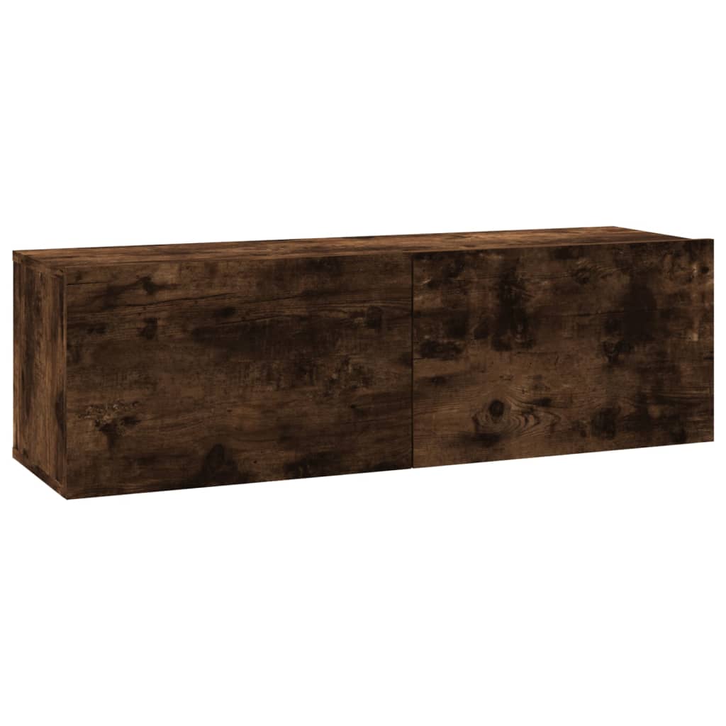 Tv-meubel 100x30x30 cm bewerkt hout