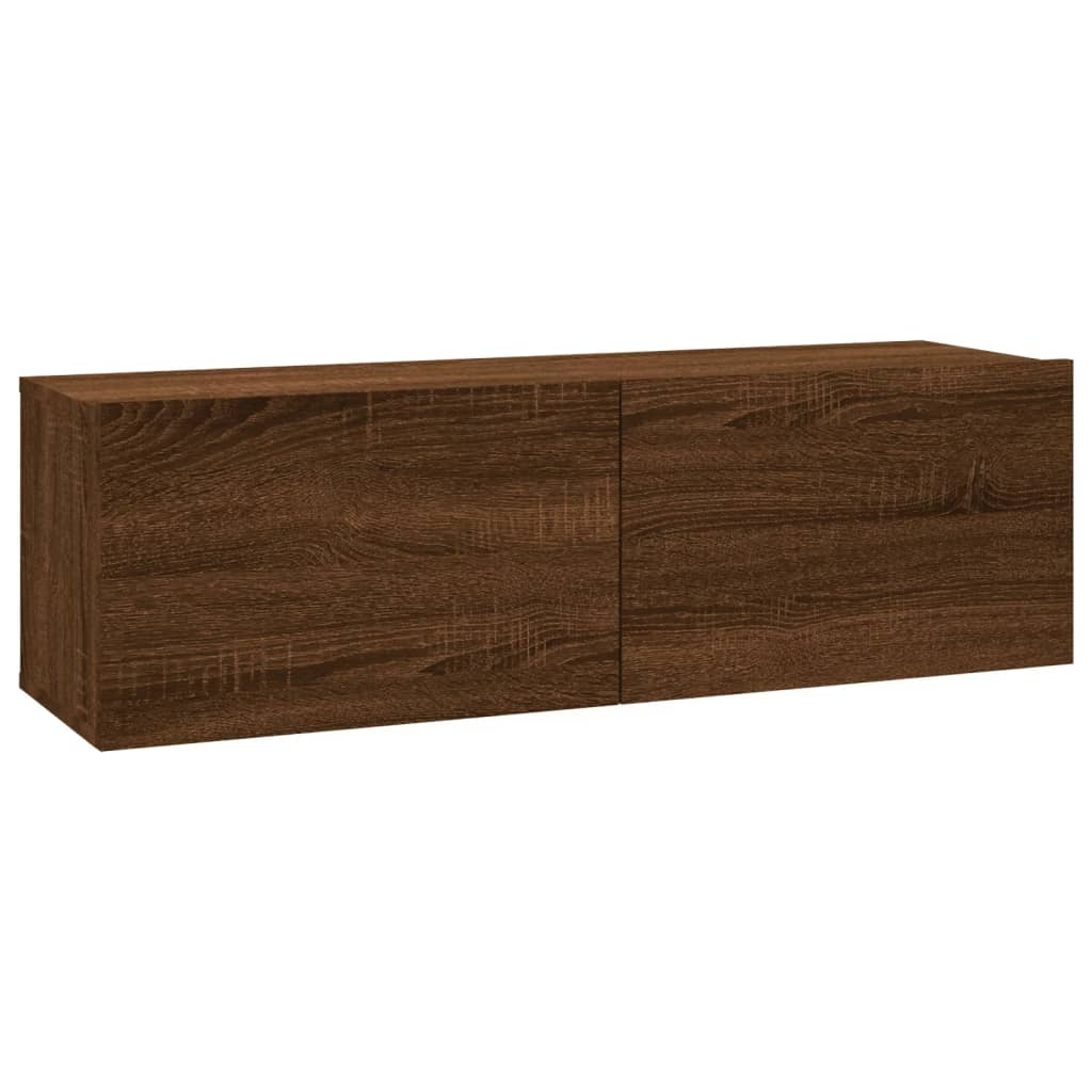 Tv-meubel 100x30x30 cm bewerkt hout