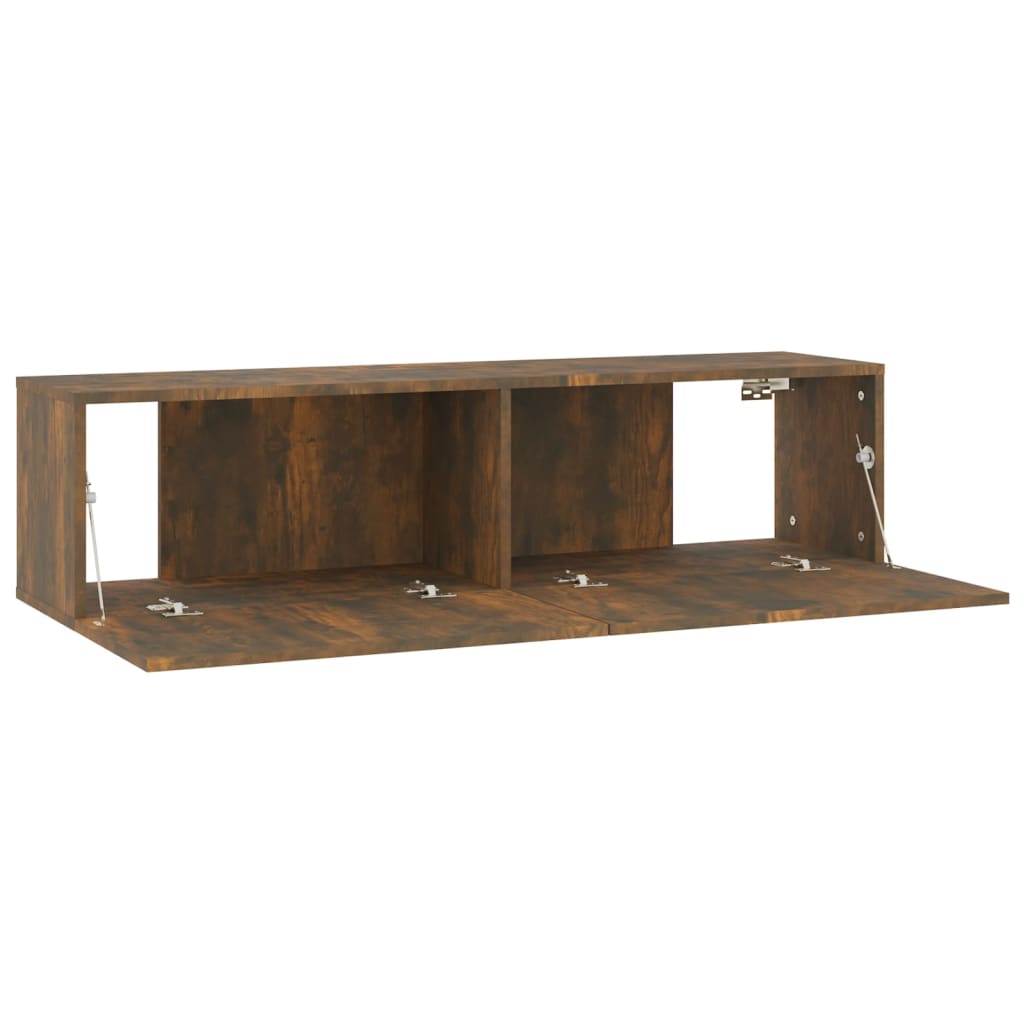 Tv-meubel 100x30x30 cm bewerkt hout