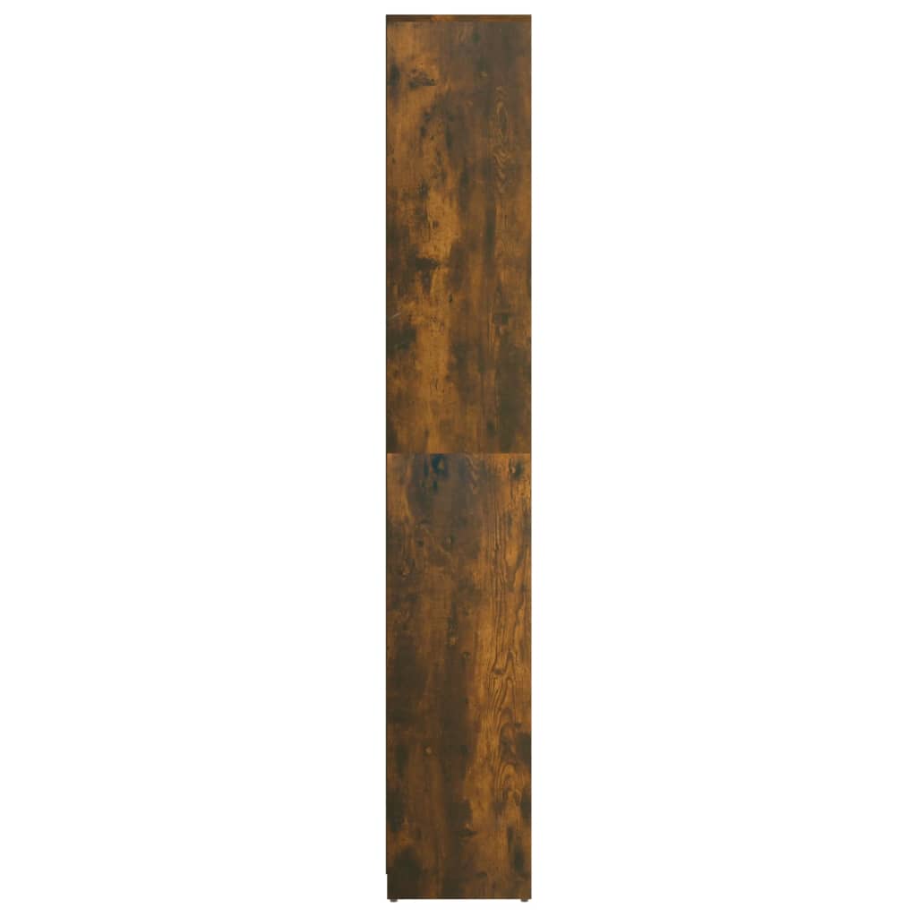 Badkamerkast 30x30x183,5 cm bewerkt hout