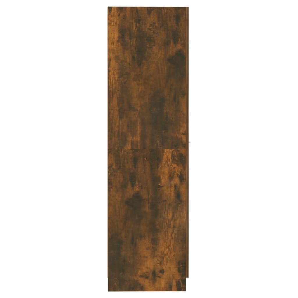 Apothekerskast 30x42,5x150 cm bewerkt hout