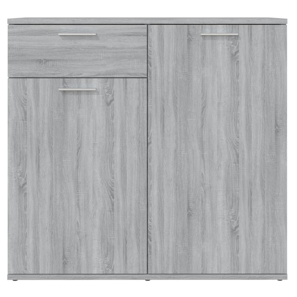 Dressoir 80x36x75 cm bewerkt hout