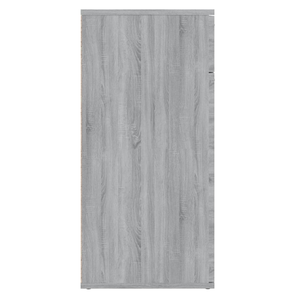 Dressoir 80x36x75 cm bewerkt hout