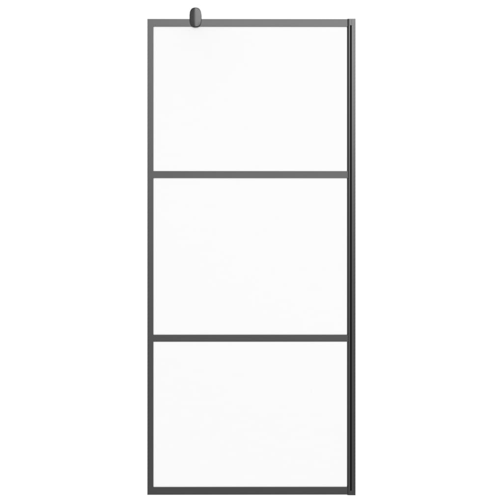 Inloopdouchewand transparant 115x195 cm ESG-glas