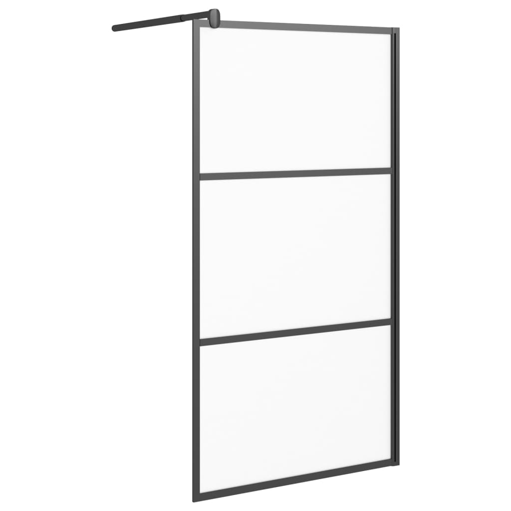 Inloopdouchewand transparant 115x195 cm ESG-glas