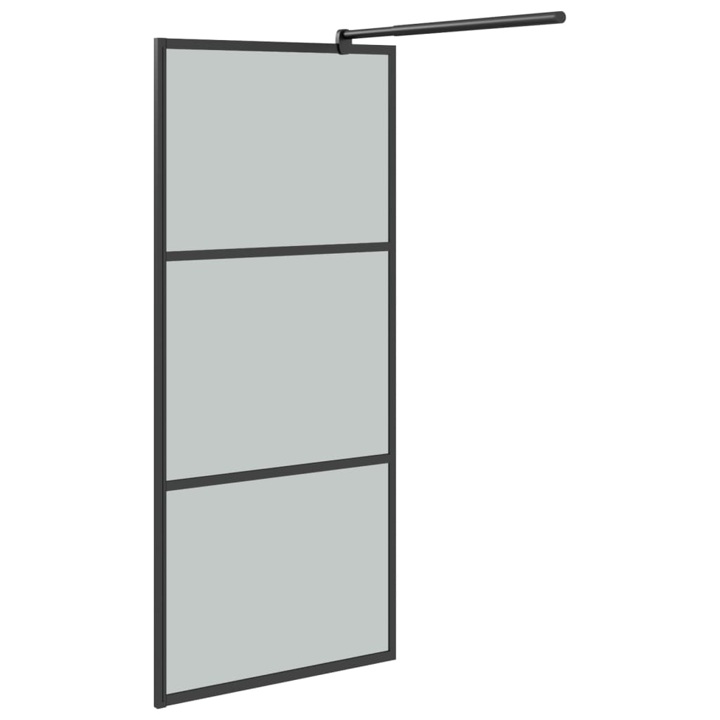 Inloopdouchewand transparant 115x195 cm ESG-glas