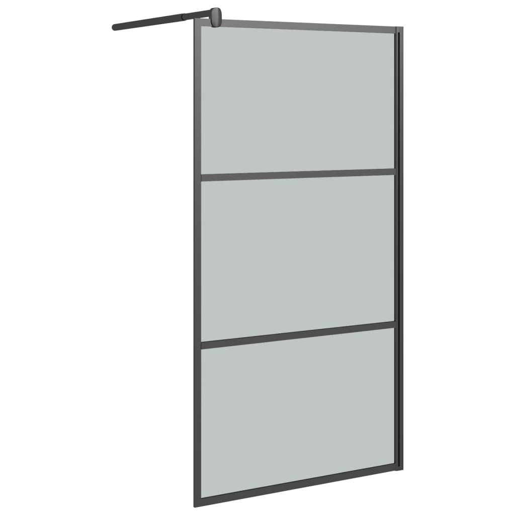 Inloopdouchewand transparant 115x195 cm ESG-glas