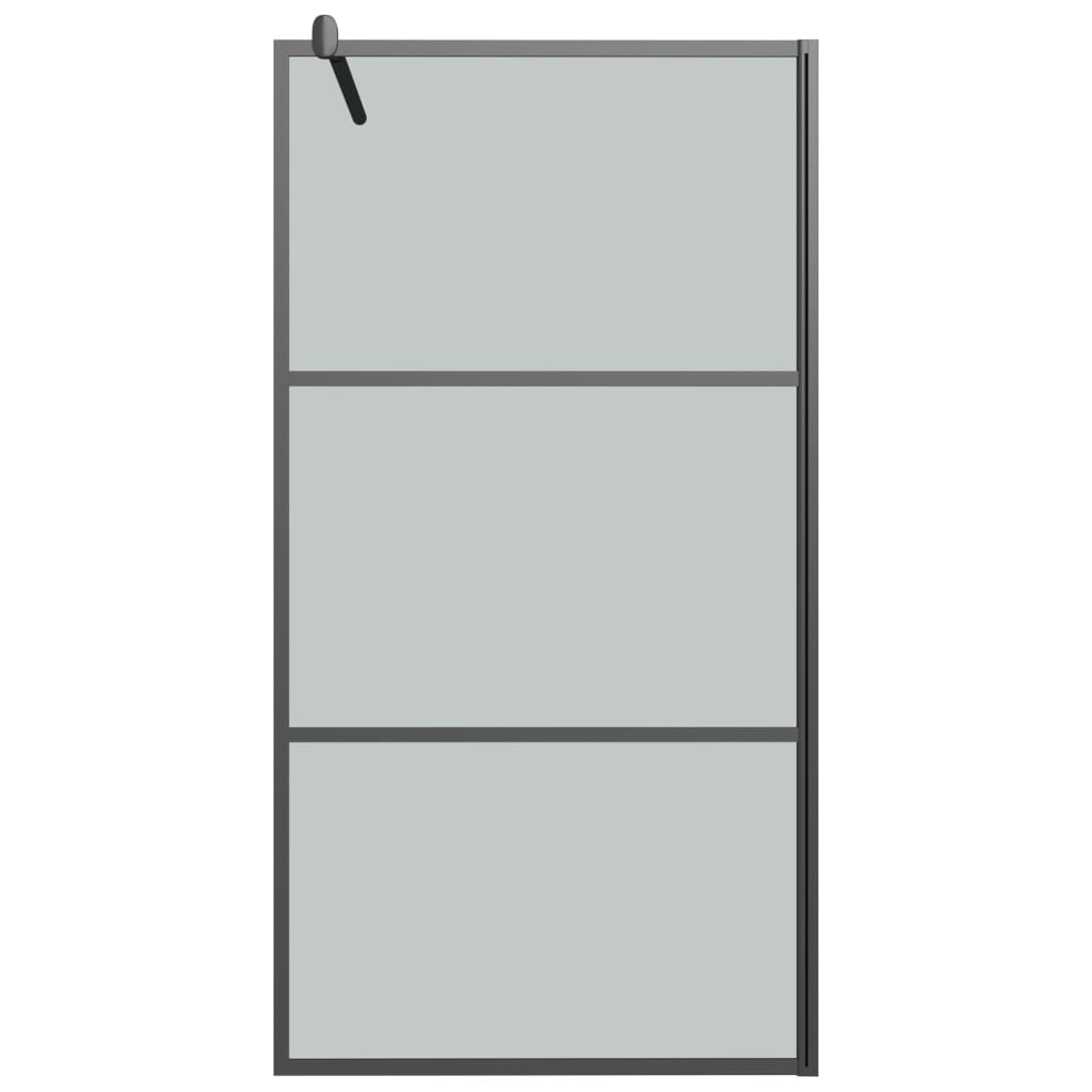 Inloopdouchewand transparant 115x195 cm ESG-glas