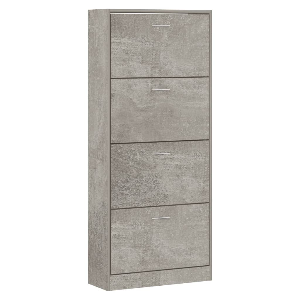 Schoenenkast 63x24x103 cm bewerkt hout