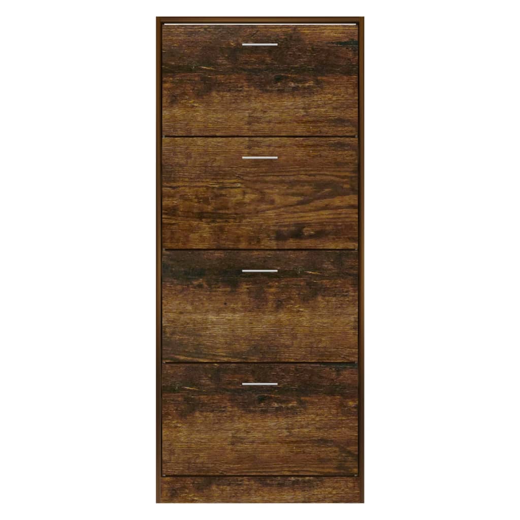 Schoenenkast 63x24x103 cm bewerkt hout