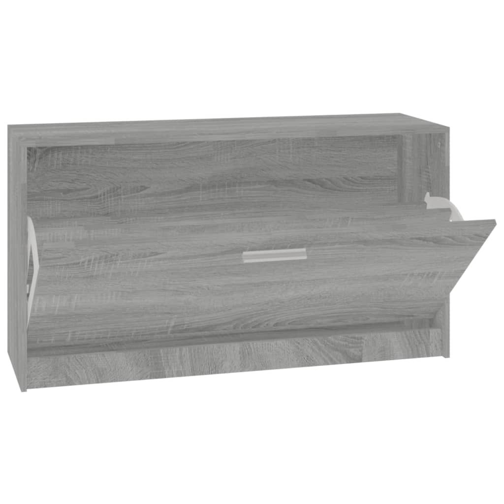 Schoenenbank 80x24x45 cm bewerkt hout