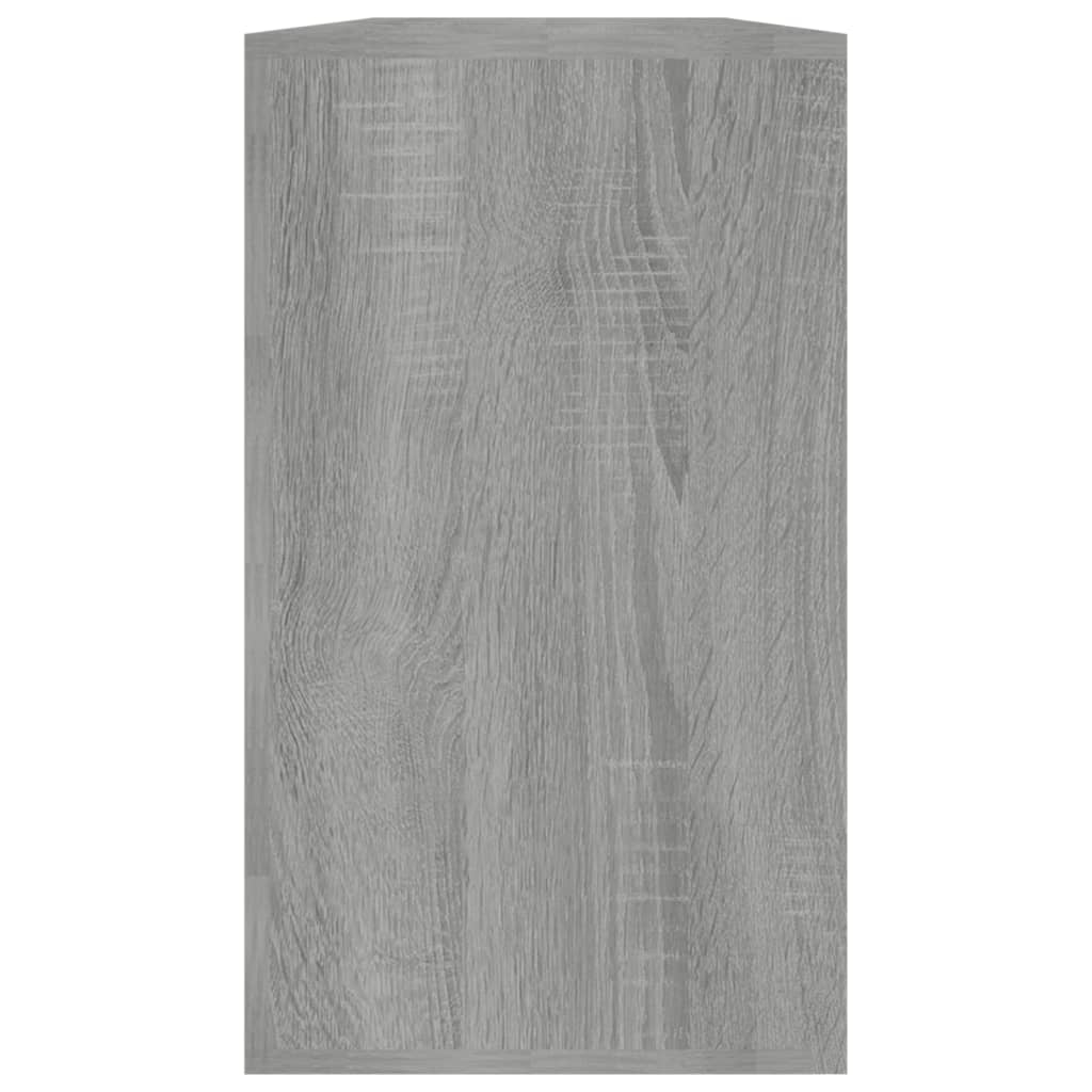 Schoenenbank 80x24x45 cm bewerkt hout