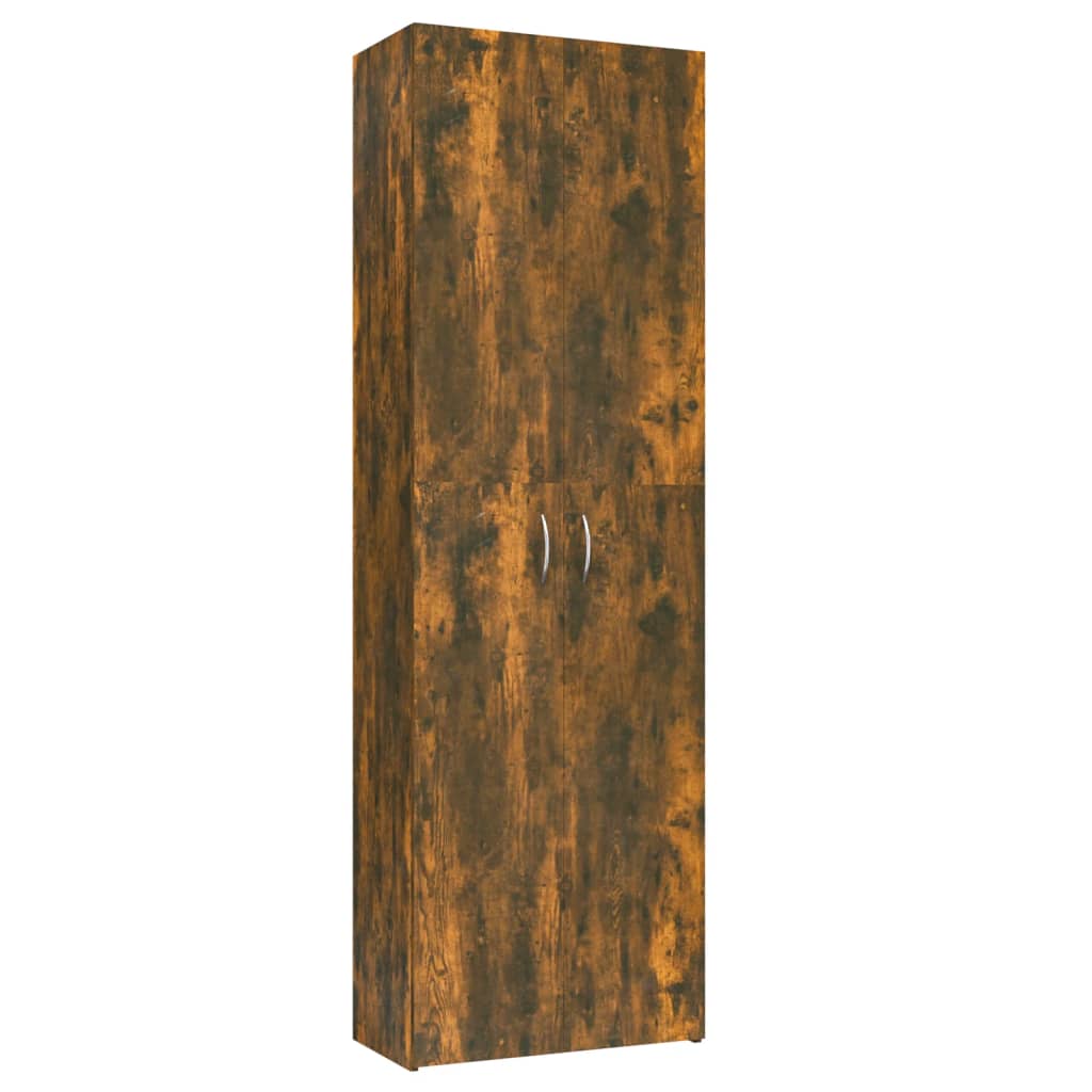 Archiefkast 60x32x115 cm bewerkt hout