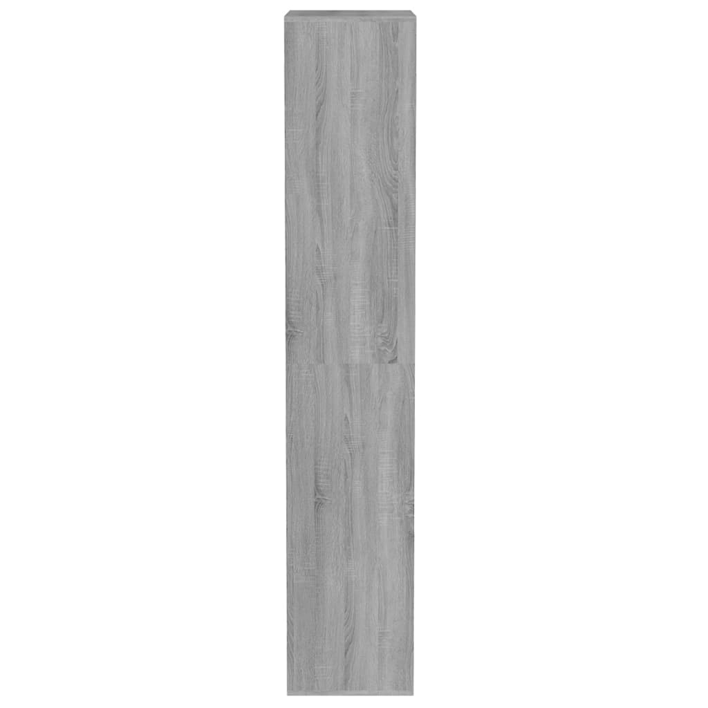 Schoenenkast 54x34x183 cm bewerkt hout