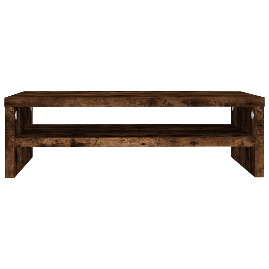 Monitorstandaard 42x24x13 cm bewerkt hout