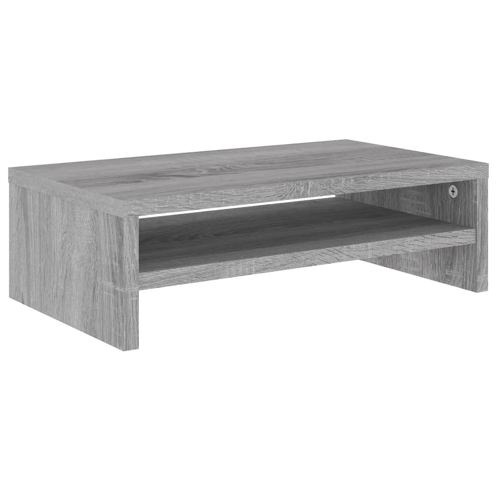 Monitorstandaard 42x24x13 cm bewerkt hout