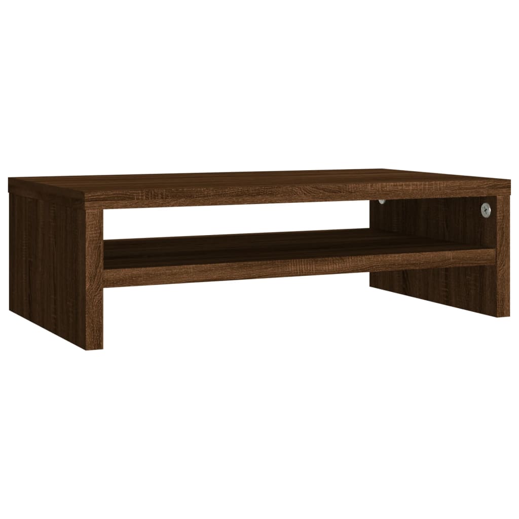 Monitorstandaard 42x24x13 cm bewerkt hout