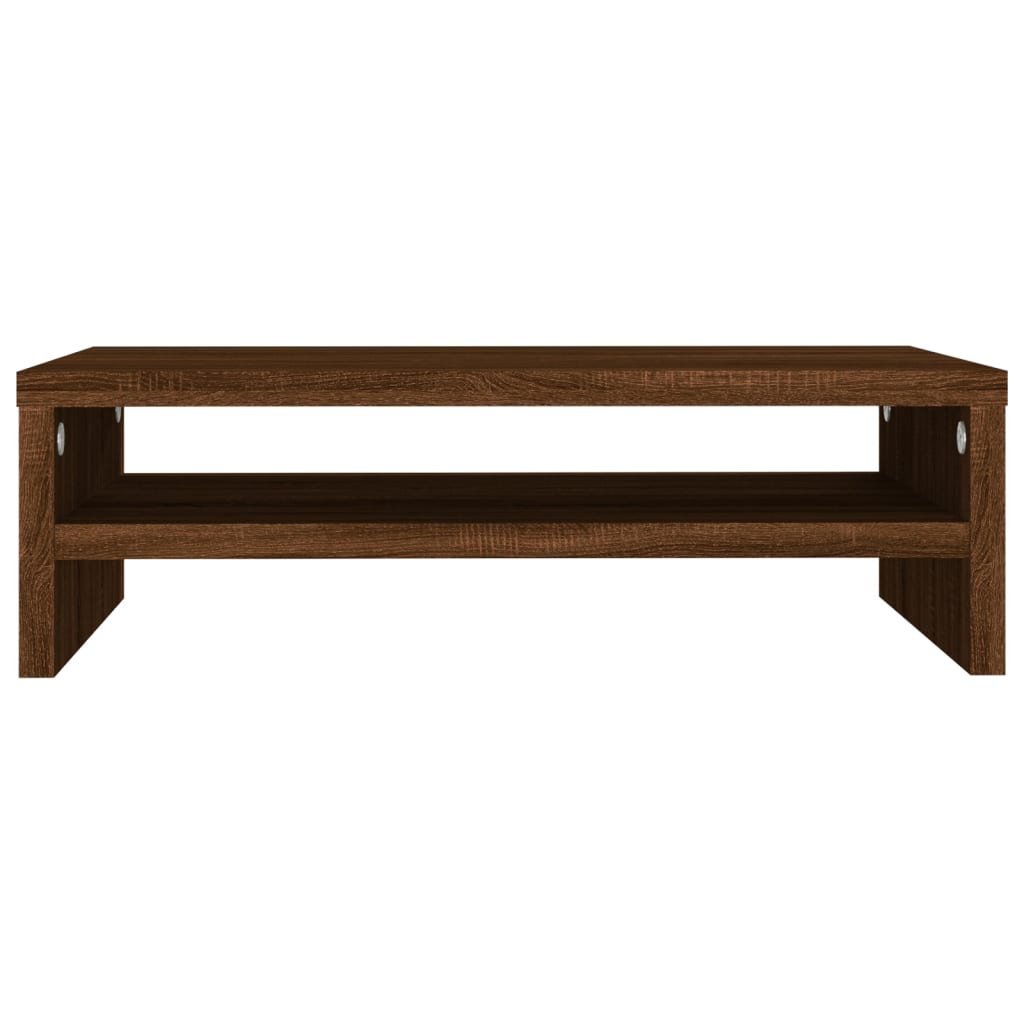 Monitorstandaard 42x24x13 cm bewerkt hout