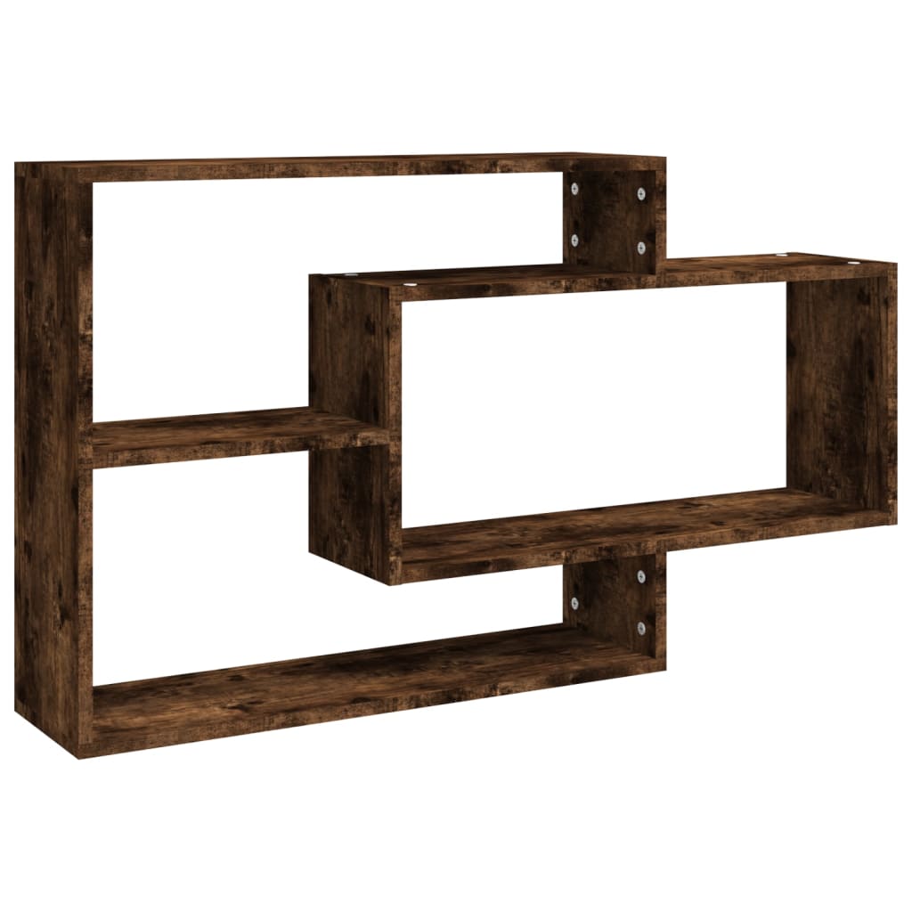 Wandschappen 104x20x58,5 cm bewerkt hout