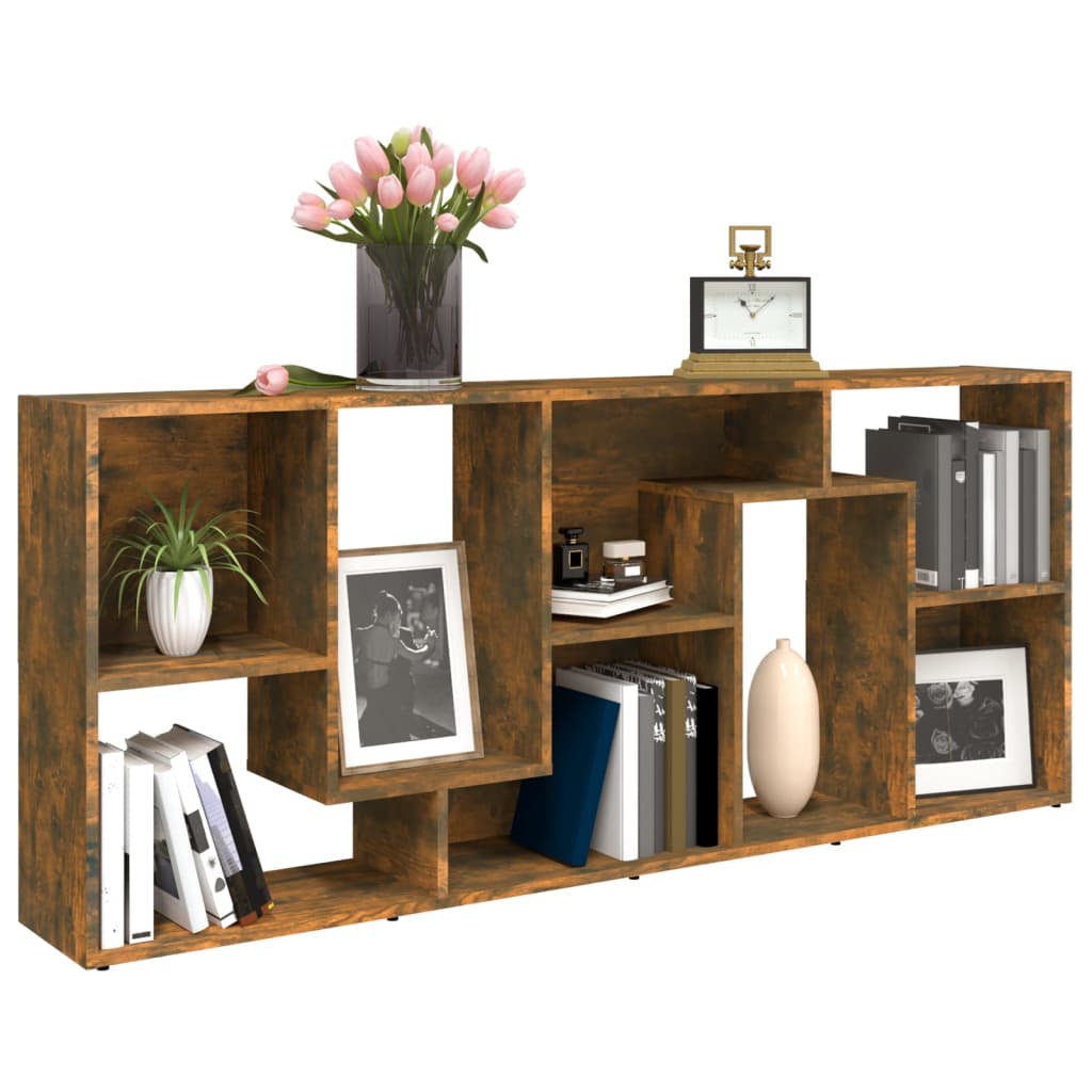 Boekenkast 67x24x161 cm bewerkt hout