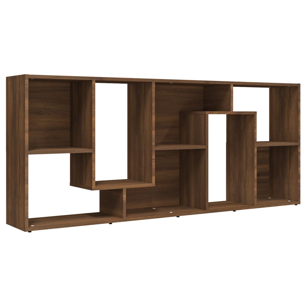 Boekenkast 67x24x161 cm bewerkt hout