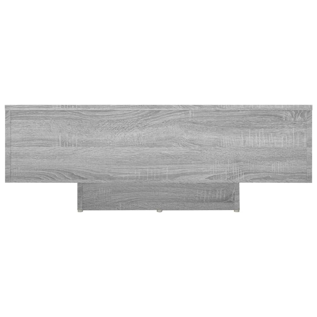 Salontafel 100x49,5x31 cm bewerkt hout eikenkleurig