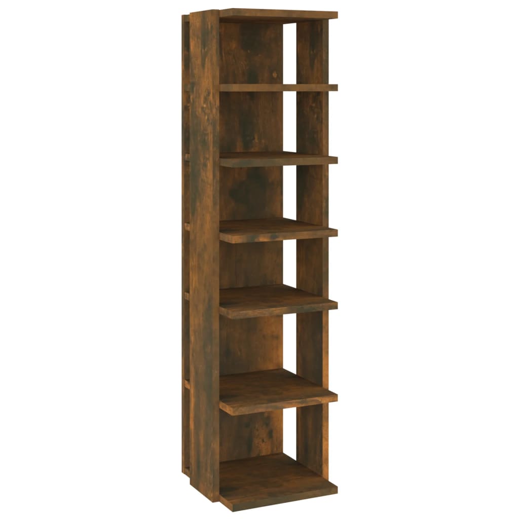 Schoenenkast 27,5x27x102 cm bewerkt hout