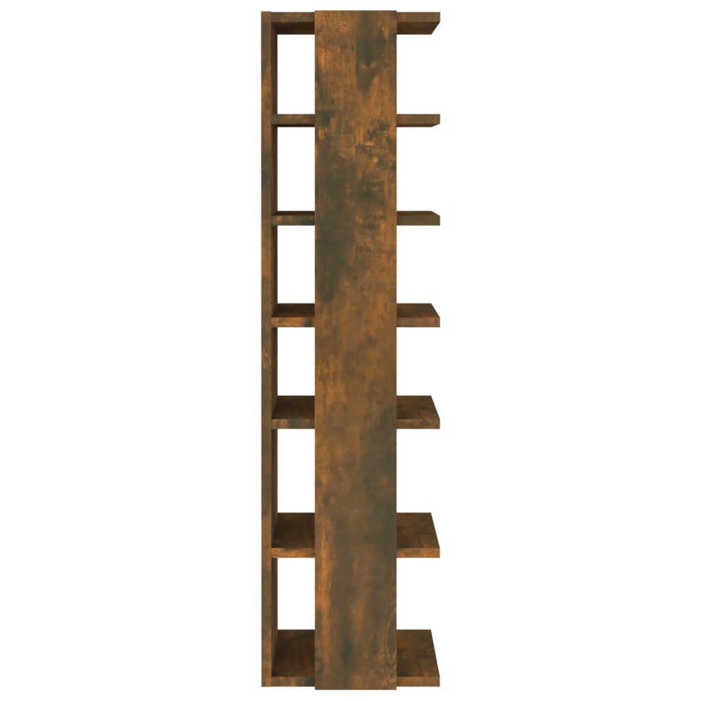 Schoenenkast 27,5x27x102 cm bewerkt hout