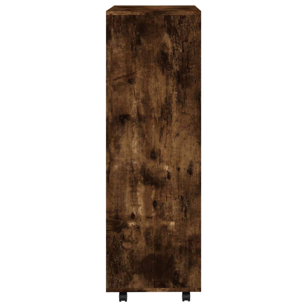 Kledingkast 80x40x110 cm bewerkt hout