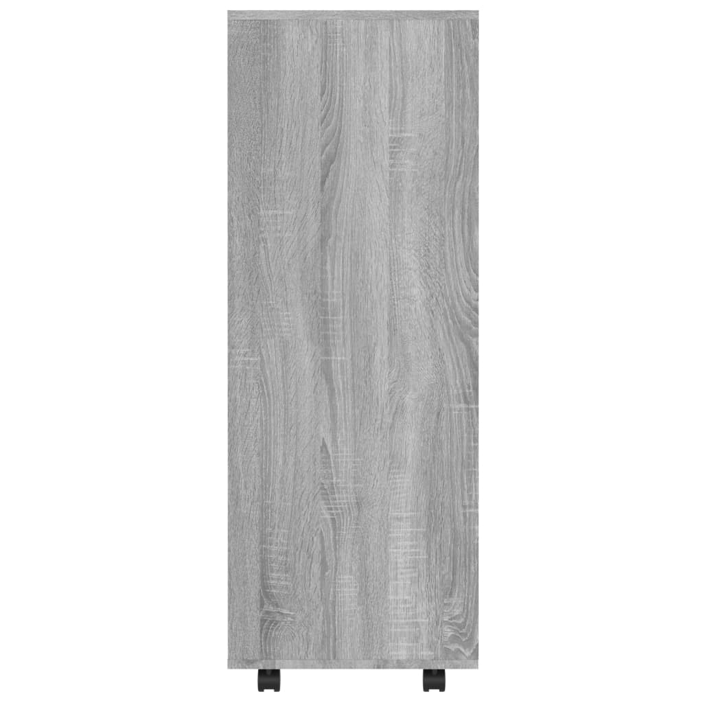 Kledingkast 80x40x110 cm bewerkt hout