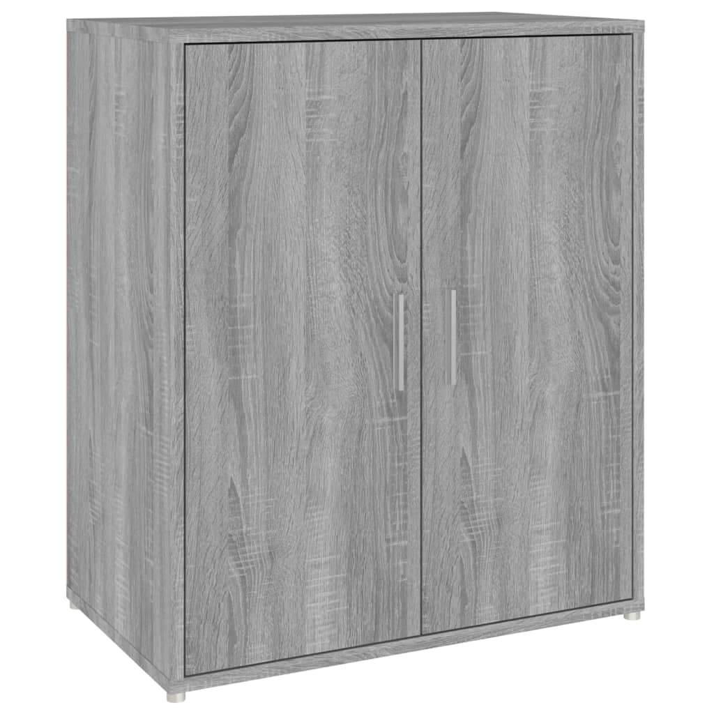 Schoenenkast 60x35x70 cm bewerkt hout eikenkleurig