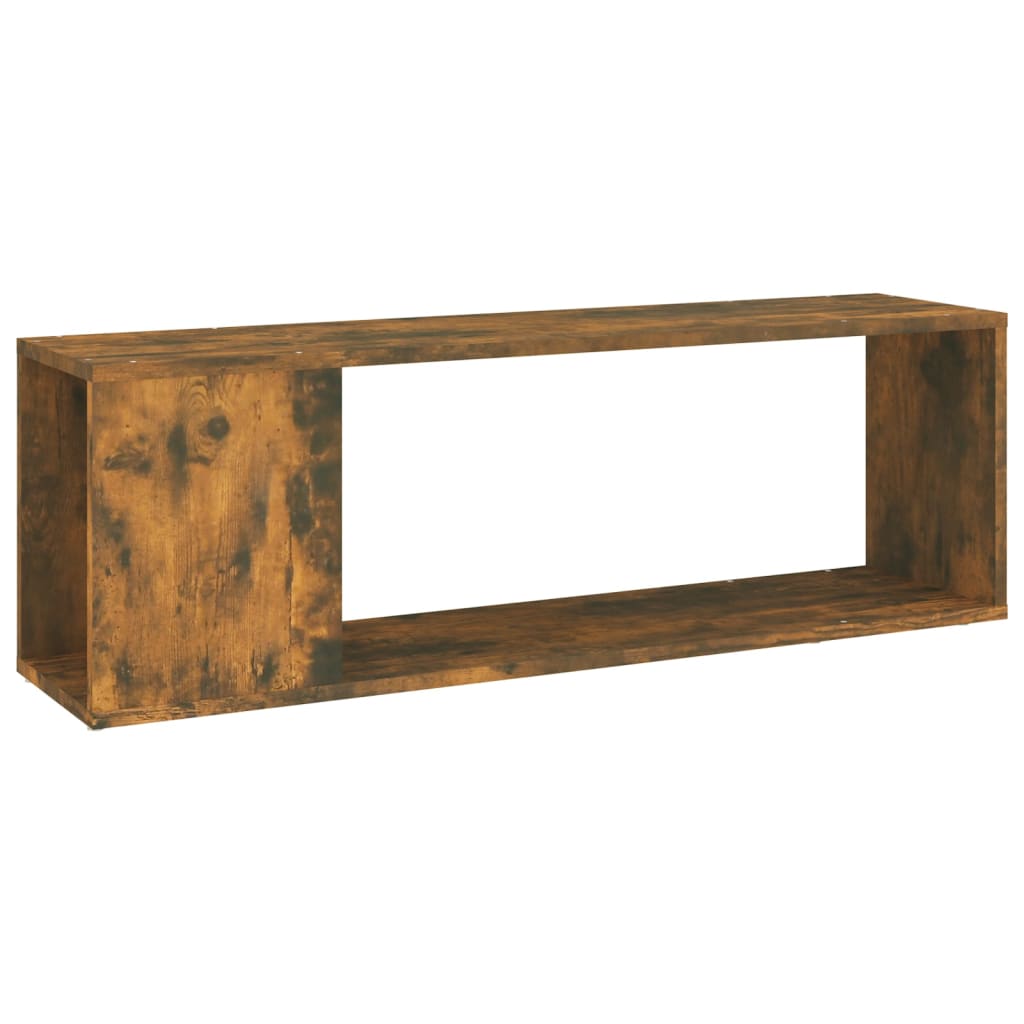 Tv-meubel 100x24x32 cm bewerkt hout eikenkleurig