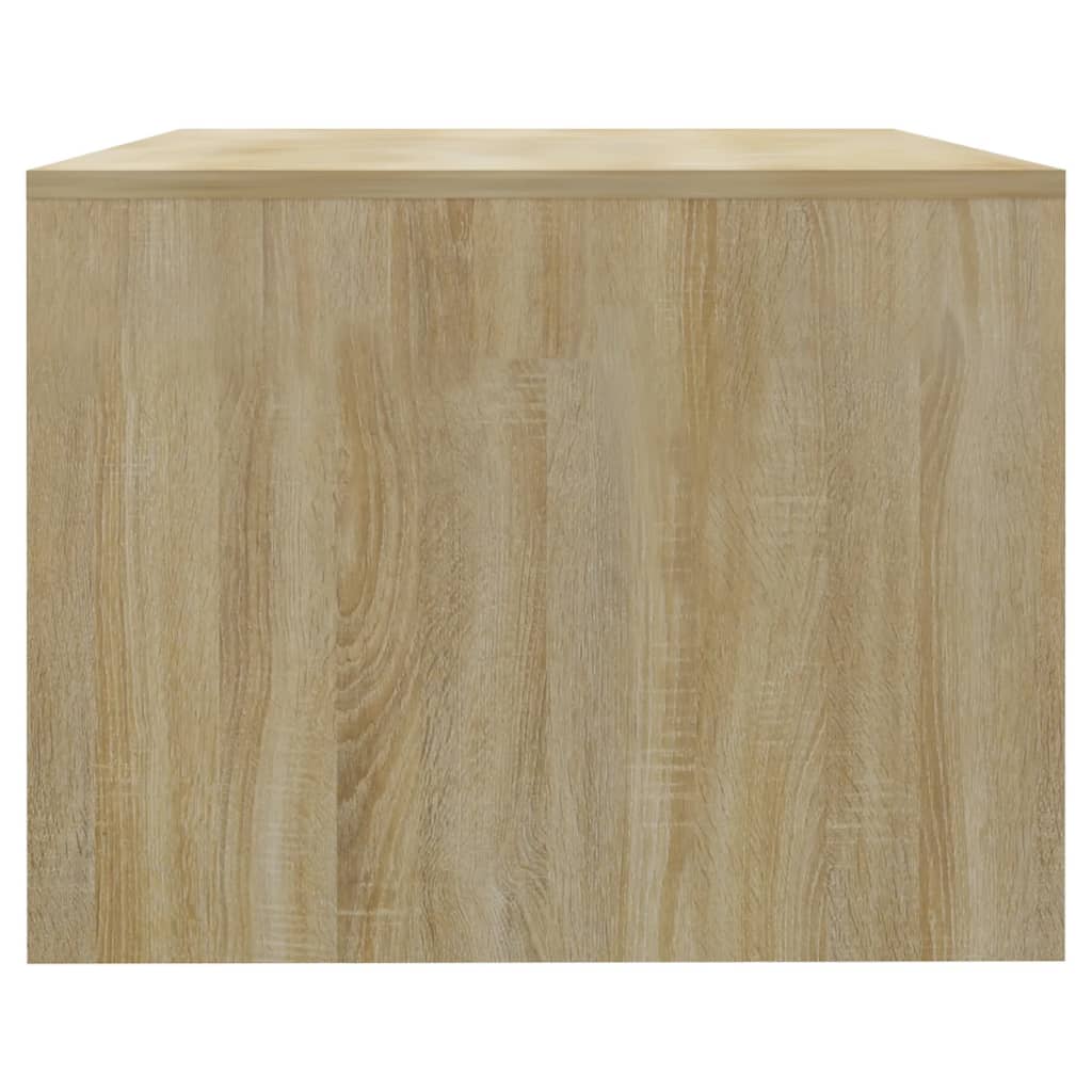 Salontafel 102x50x45 cm bewerkt hout